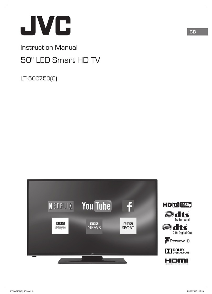 JVC LT-50C750 User manual
