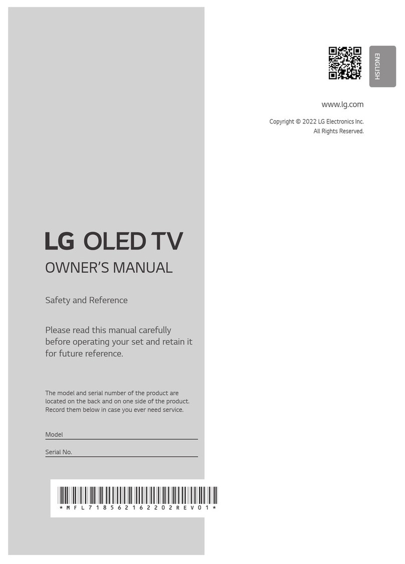 LG OLED65G26LA.AMQG User manual