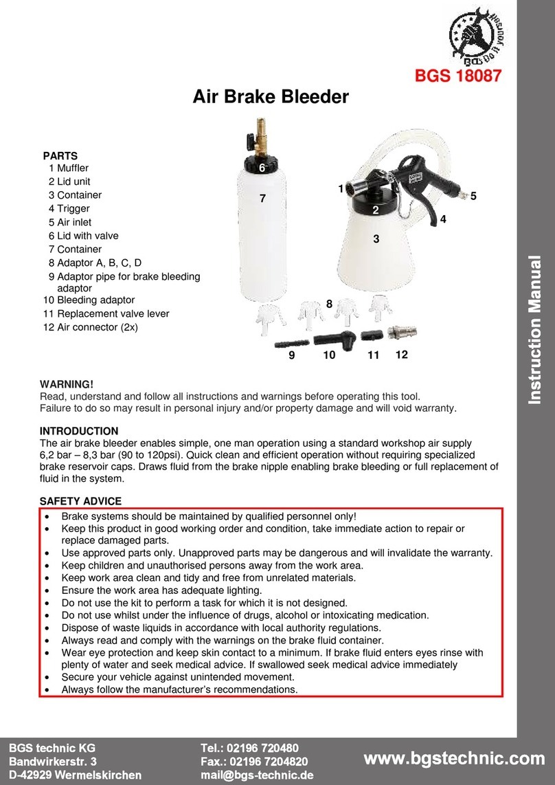 BGS technic BGS 18087 instruction manual