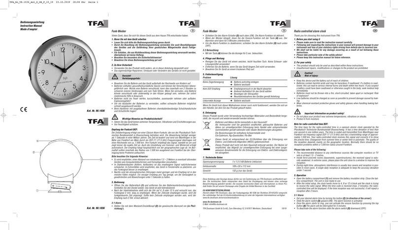TFA 98.1036 instruction manual