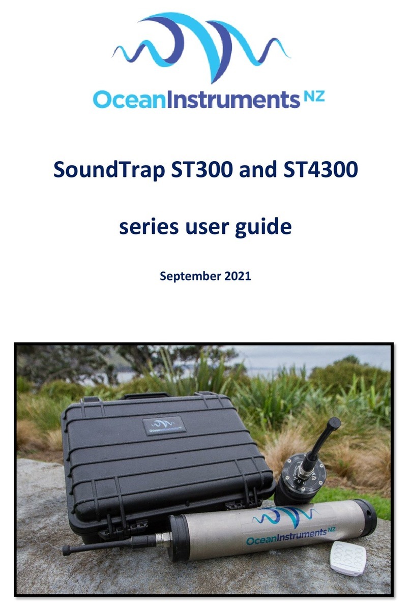 Ocean Instruments SoundTrap ST300 Series user guide
