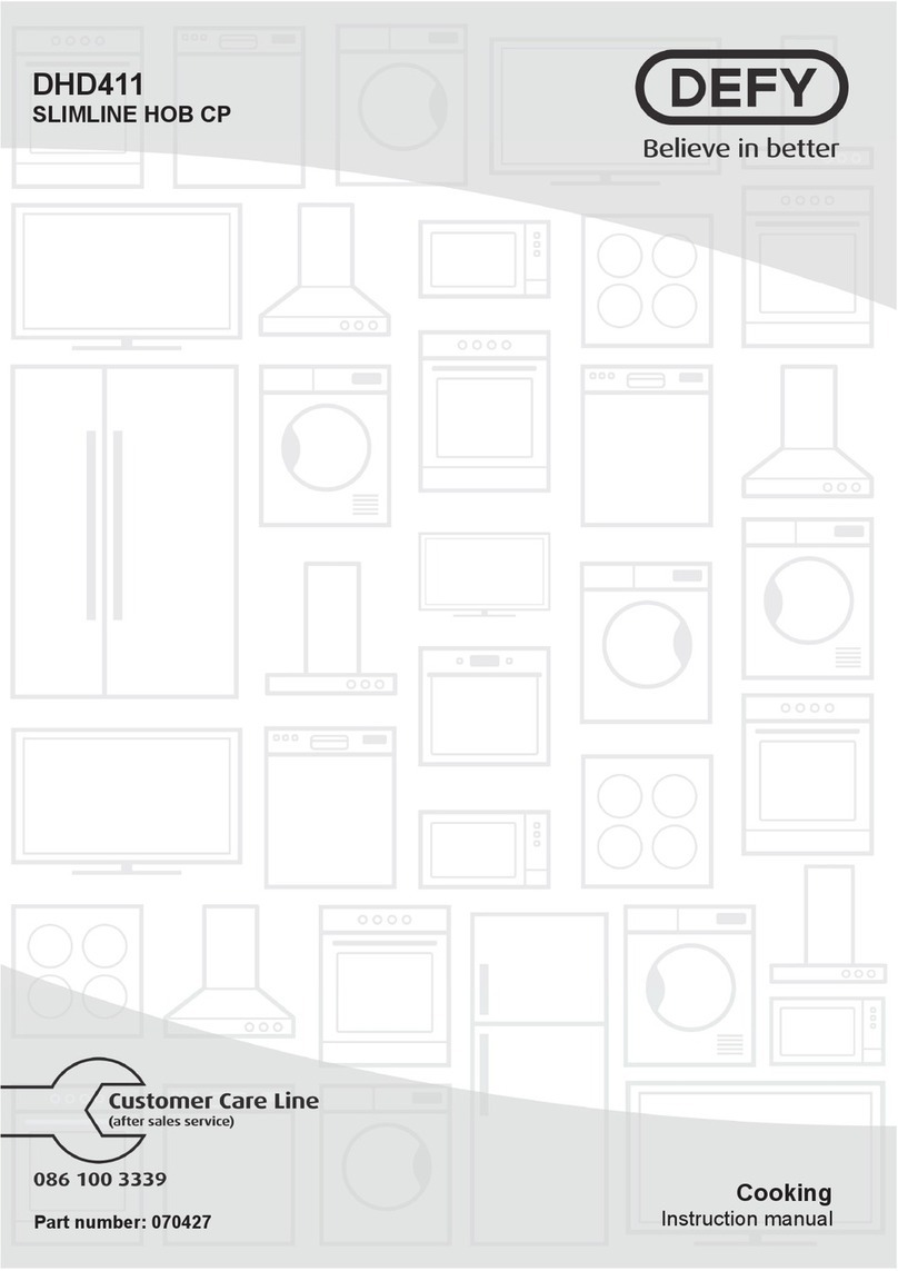 Defy DHD411 User manual