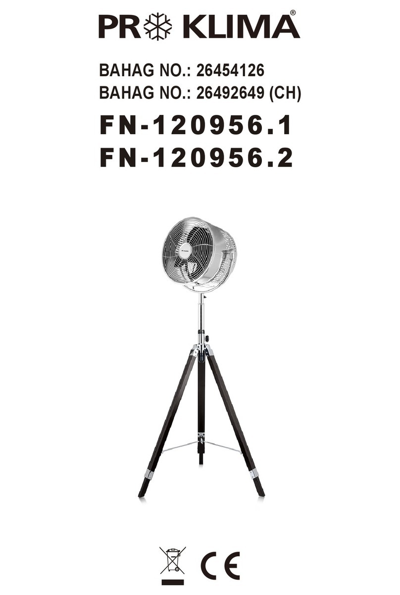 ProKlima FN-120956.1 User manual ProKlima FN-120956.1 User manual