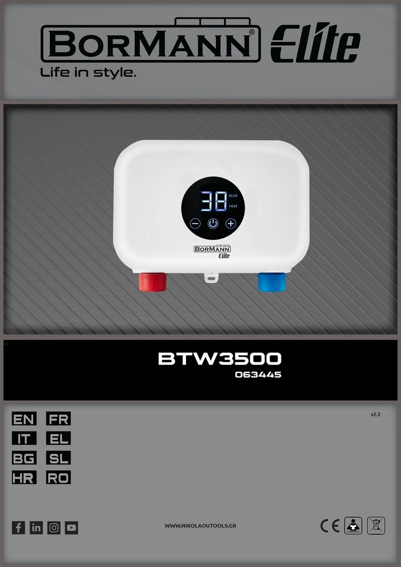 BorMann Elite BTW3500 manual