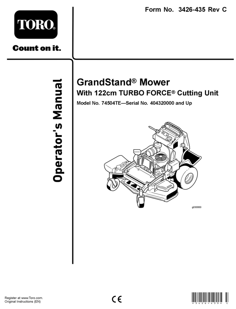 Toro 74504TE User manual