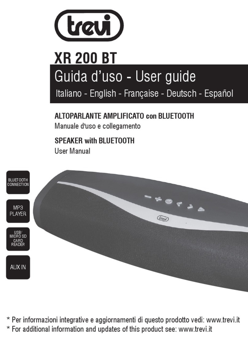 Trevi XR 200 BT user guide