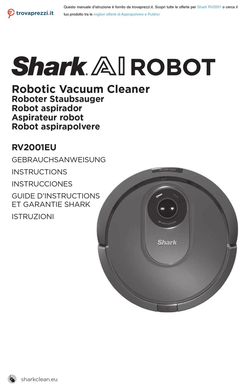 Shark AI ROBOT RV2001 User manual
