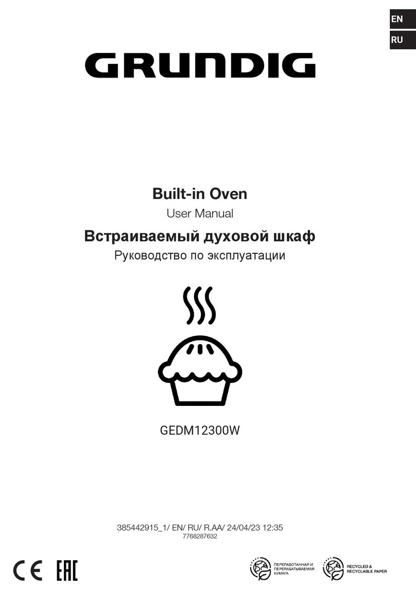 Grundig GEDM12300W User manual