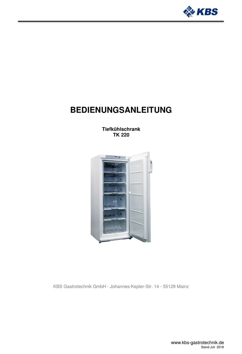 KBS Gastrotechnik TK 220 instruction manual