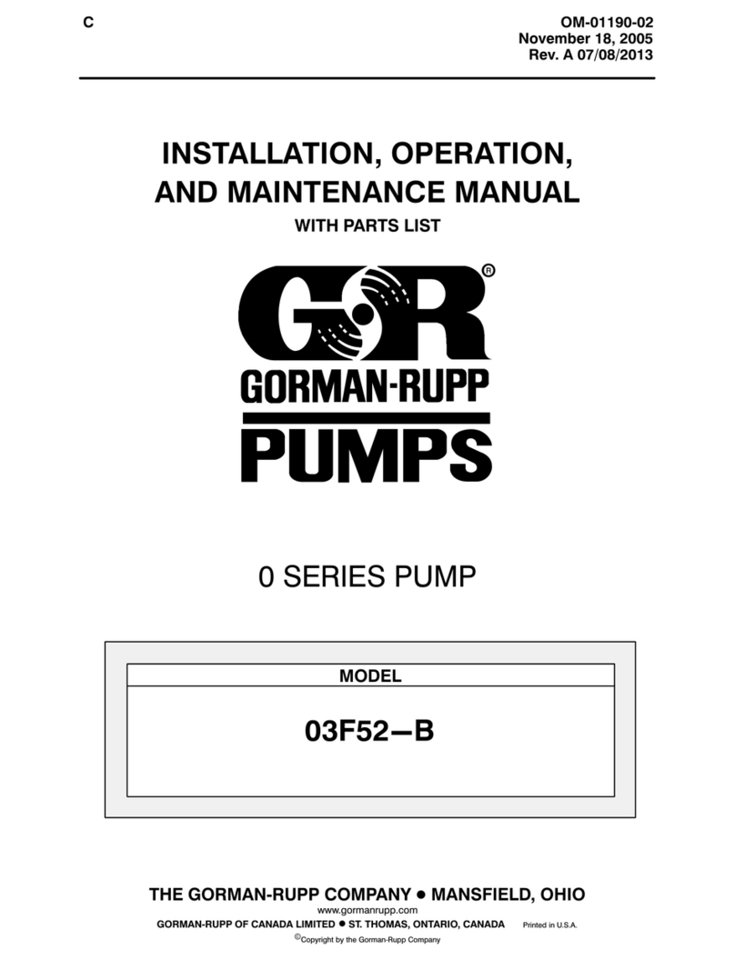 GORMAN-RUPP PUMPS 03F52-B Application guide GORMAN-RUPP PUMPS 03F52-B Application guide