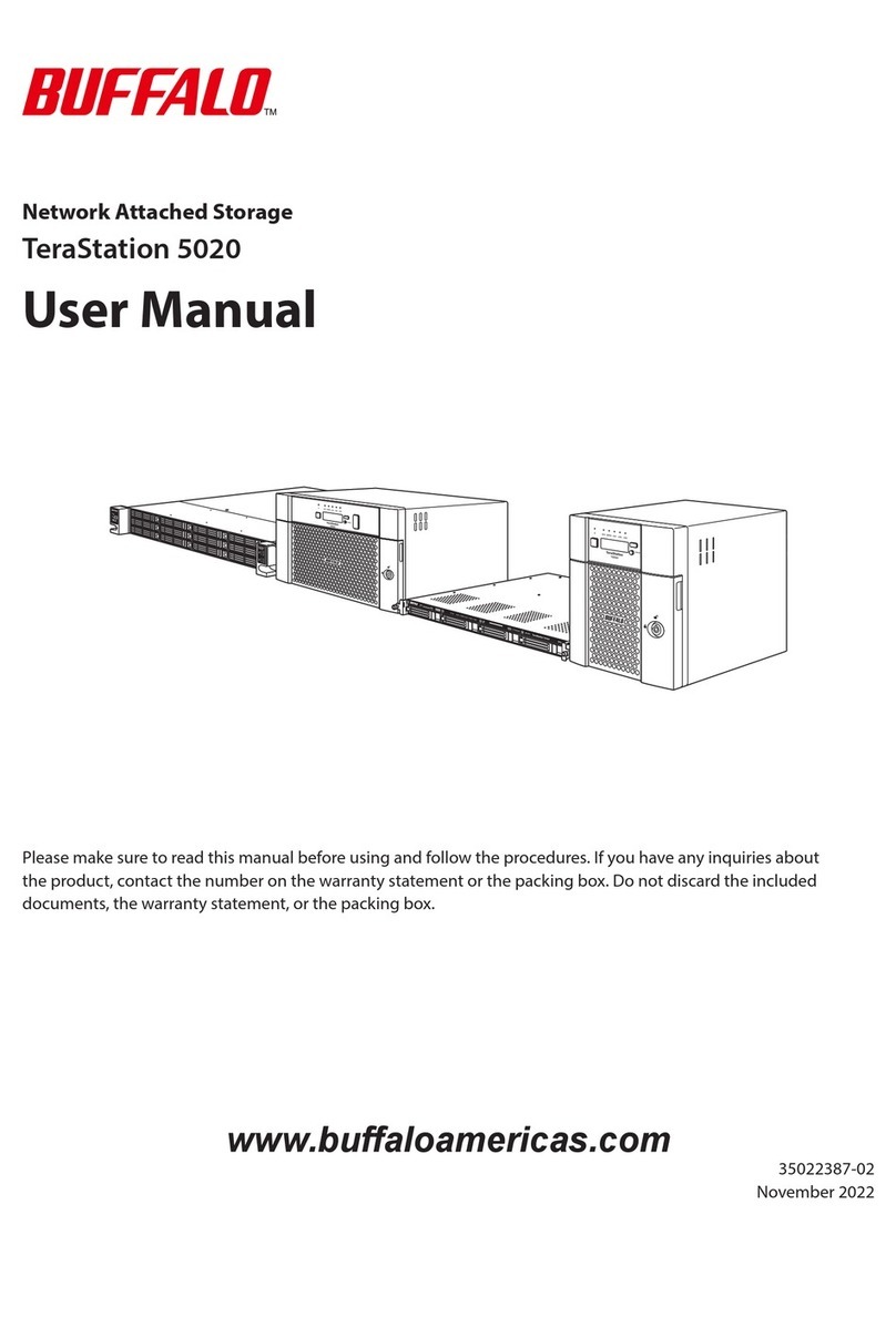 Buffalo TeraStation TS5420DN0 User manual Buffalo TeraStation TS5420DN0 User manual