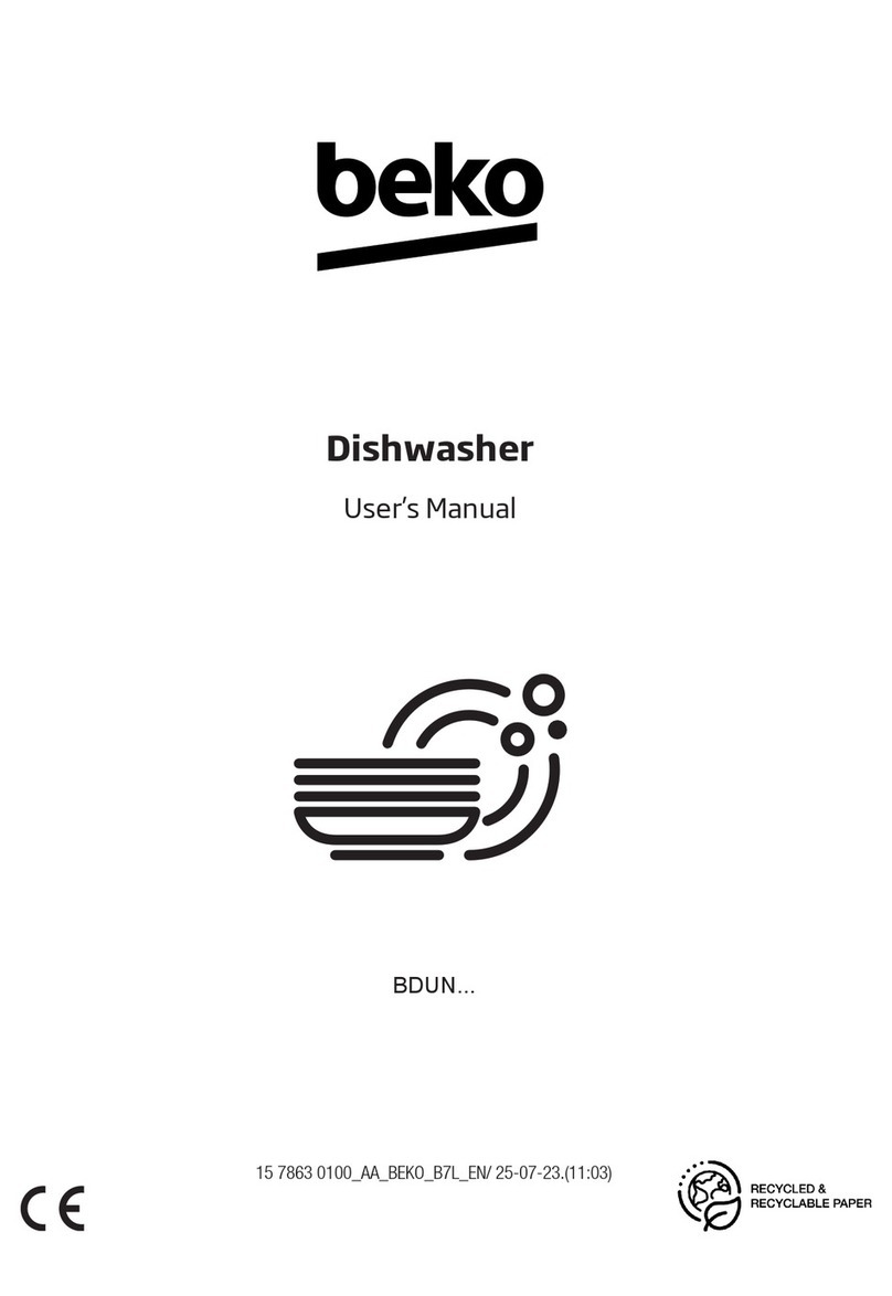 Beko BDUN26645W User manual