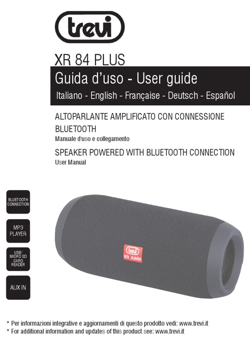 Trevi XR 84 PLUS user guide