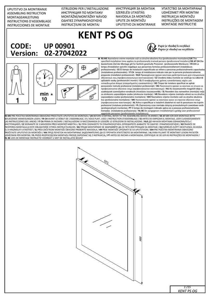 sconto KENT PS OG Assembling Instruction