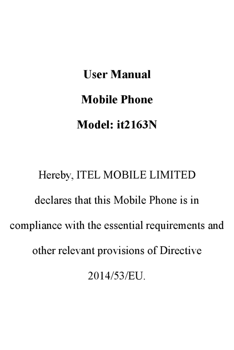 Itel it2163N user manual
