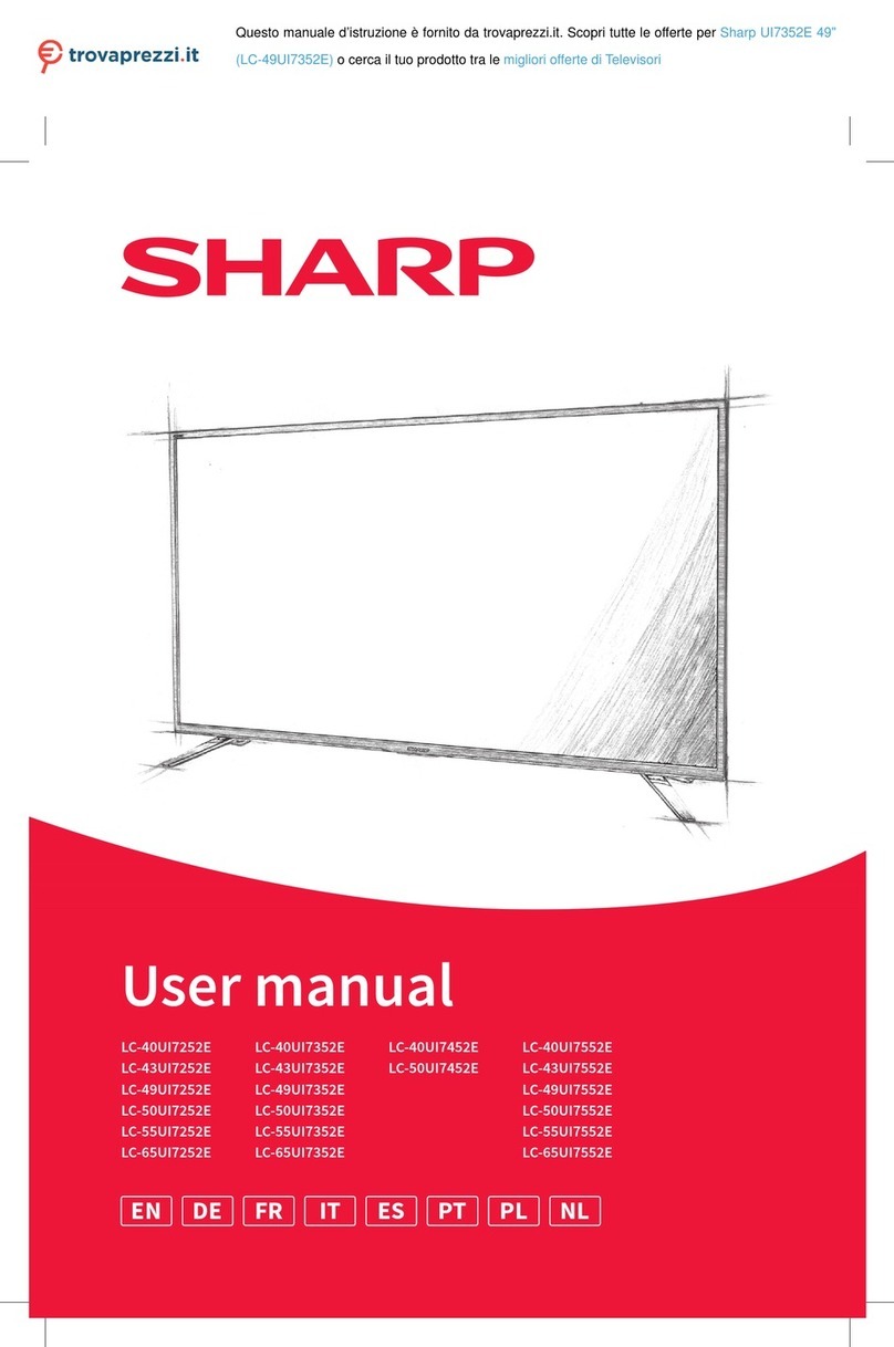 Sharp UI7352E User manual