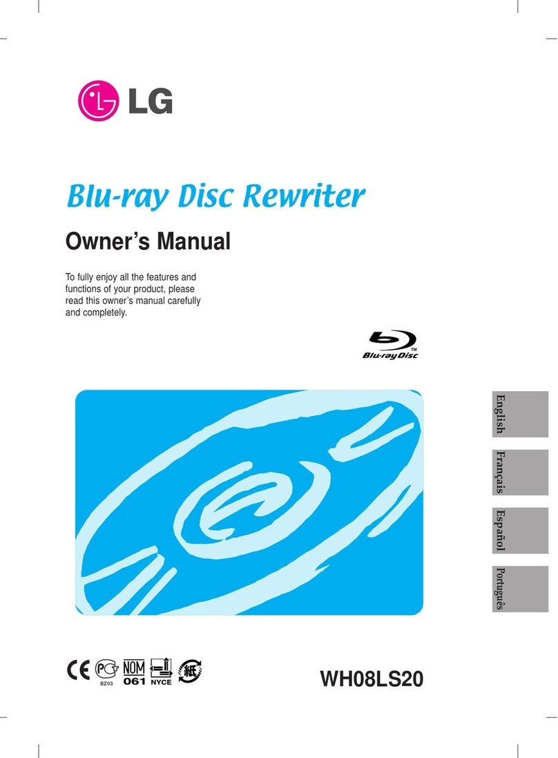 LG WH08LS20 User manual