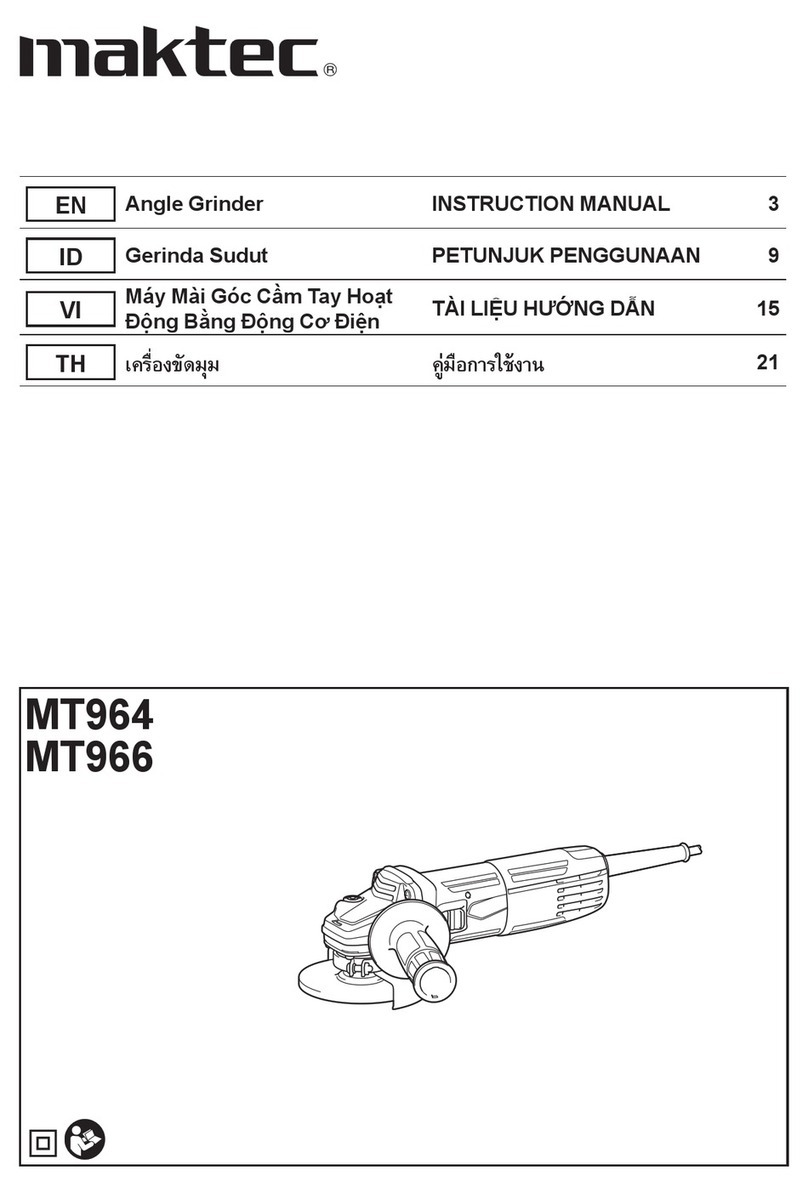 Maktec MT964 User manual