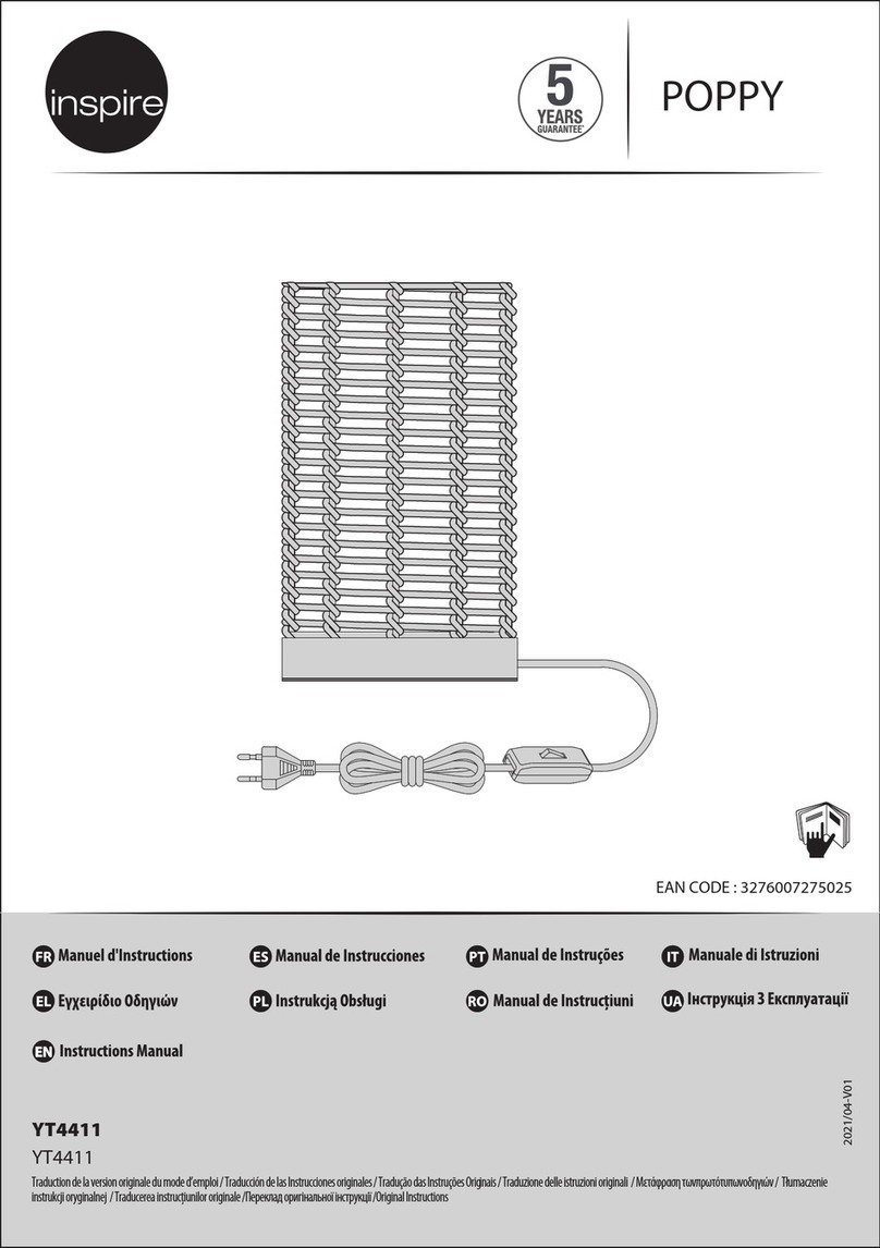 Inspire POPPY YT4411 instruction manual