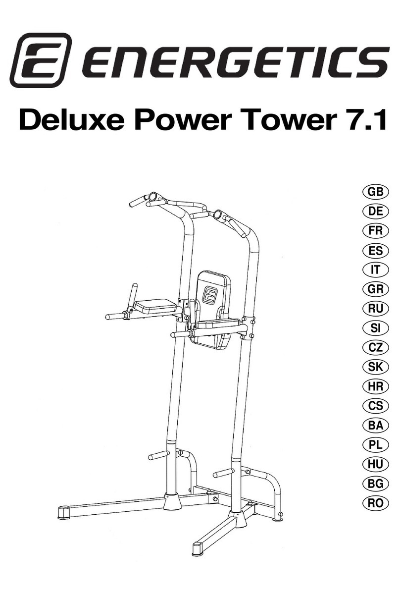 Energetics Deluxe Power Tower 7.1 instructions