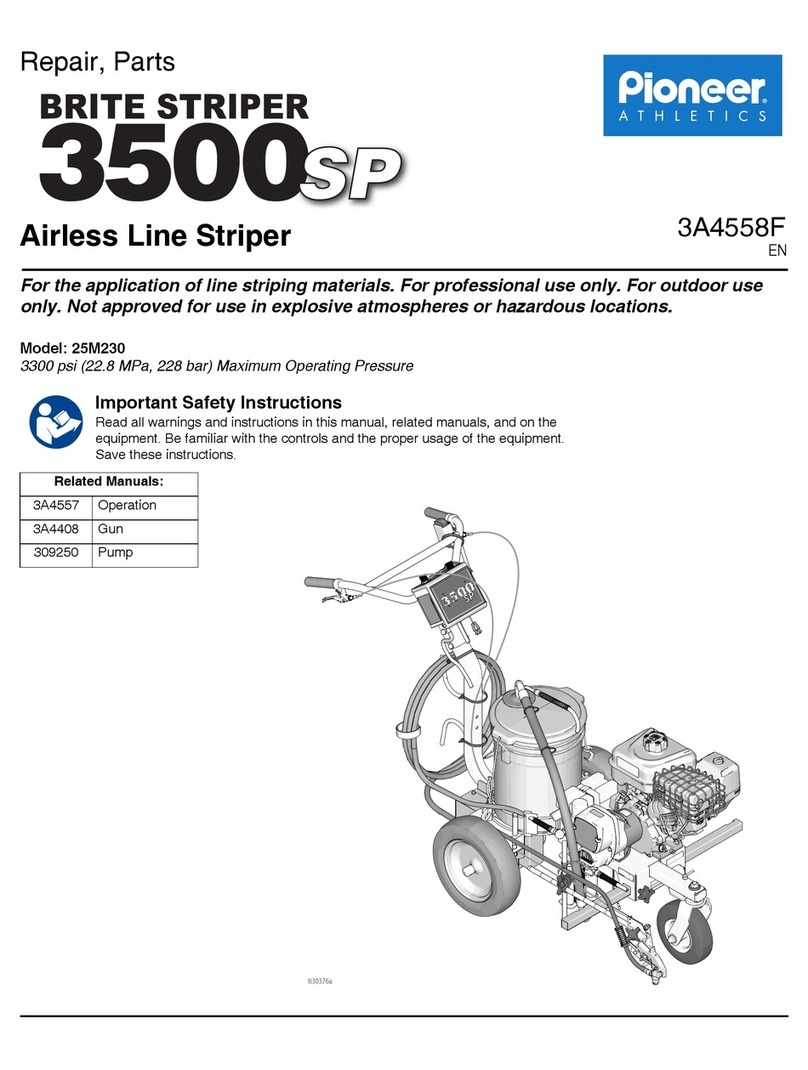 Pioneer Athletics 3500SP Repair manual