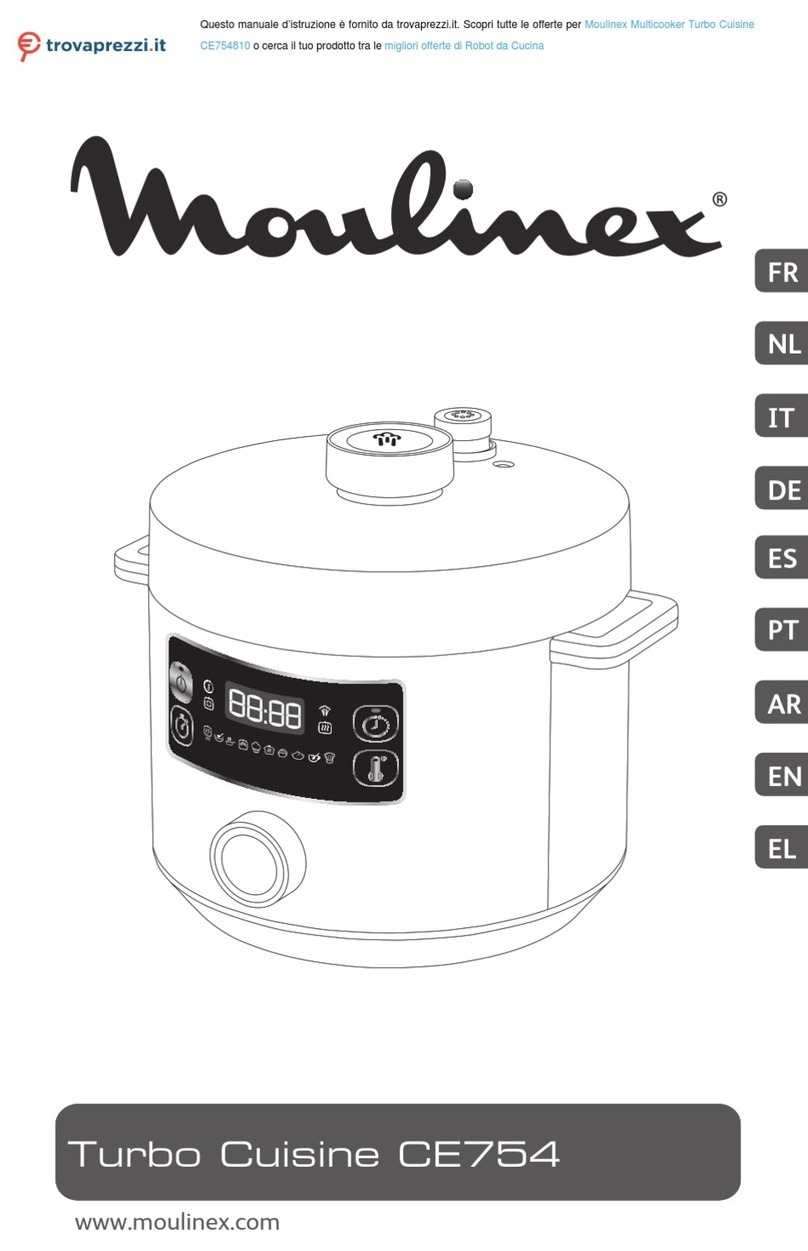 Moulinex Turbo Cuisine CE754810 User manual