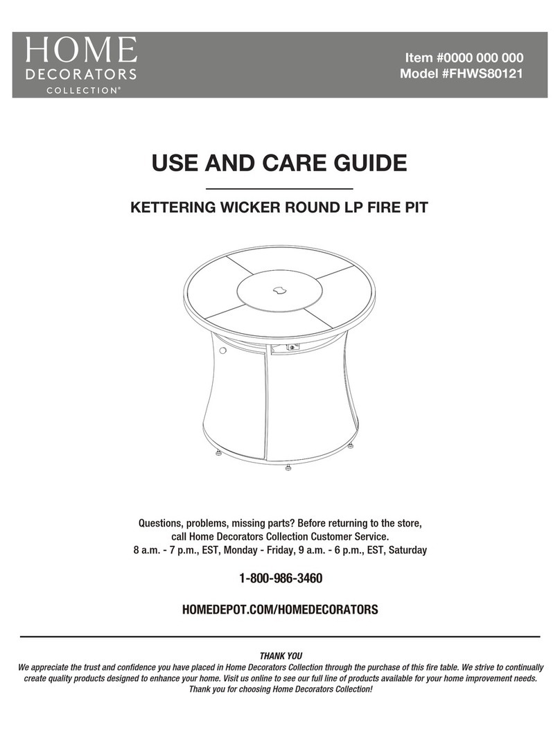 Home Decorators Collection FHWS80121 Use and care guide