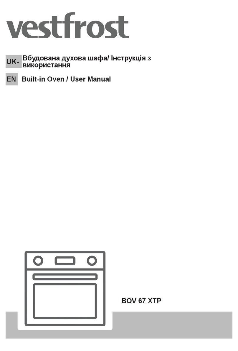 Vestfrost BOV 67 XTP user manual