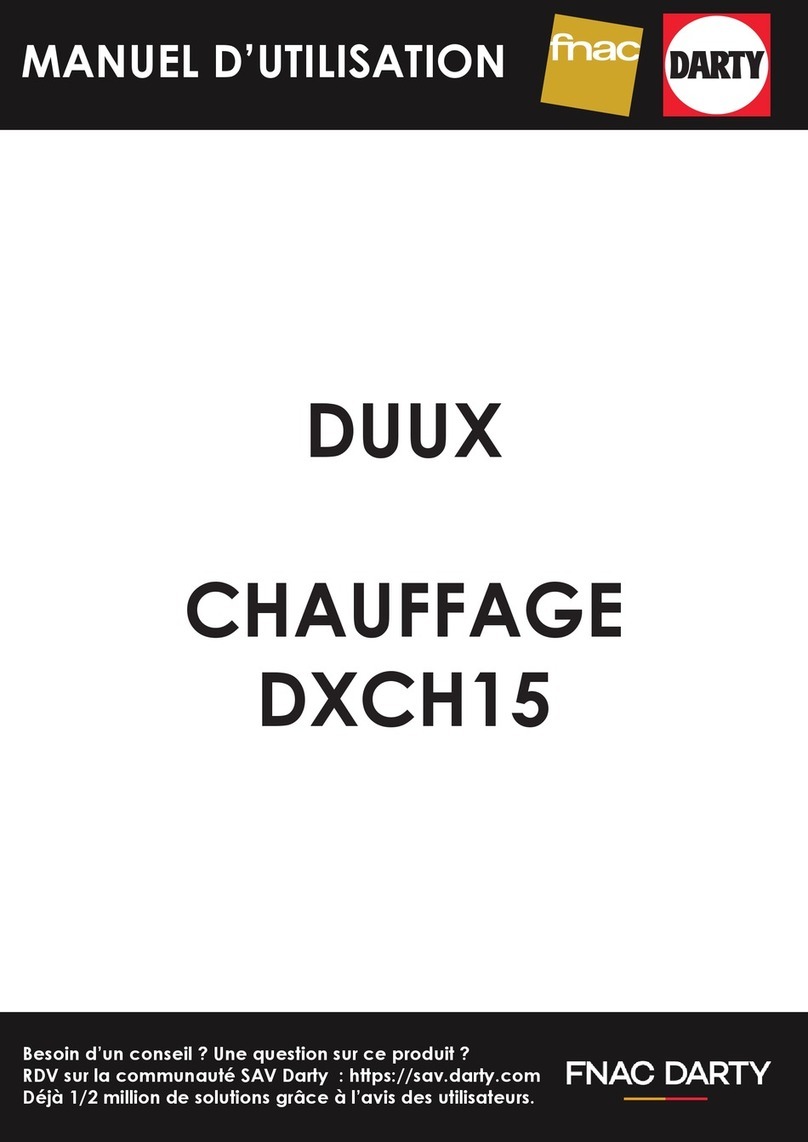 Duux DXCH15 User manual
