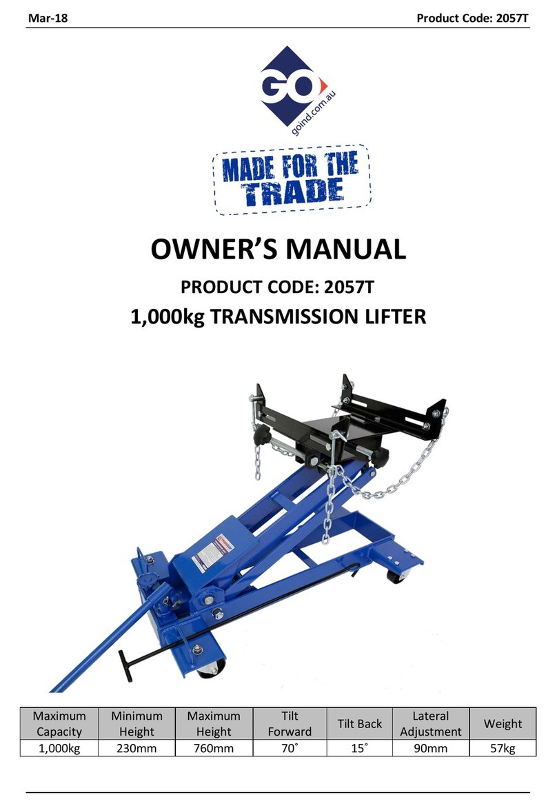 Go 2057T owner's manual