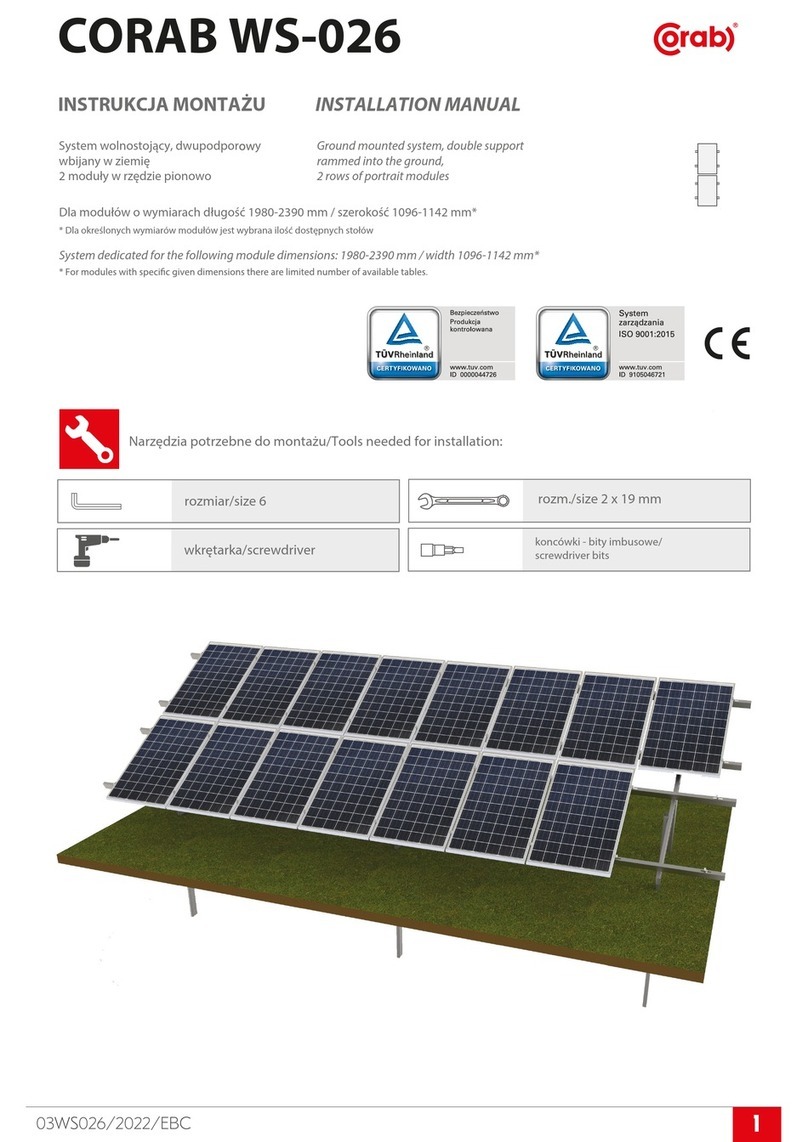 CORAB WS-026 instruction manual