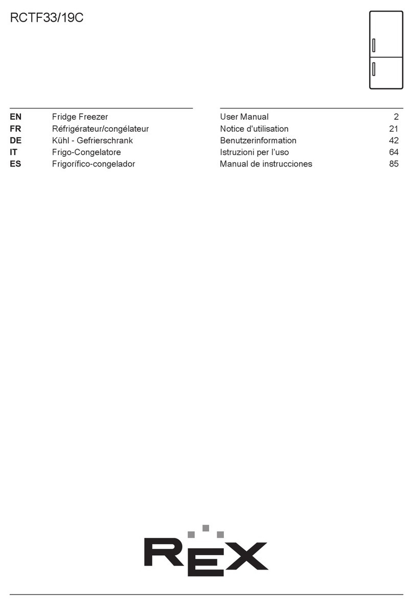 REX RCTF33/19C User manual
