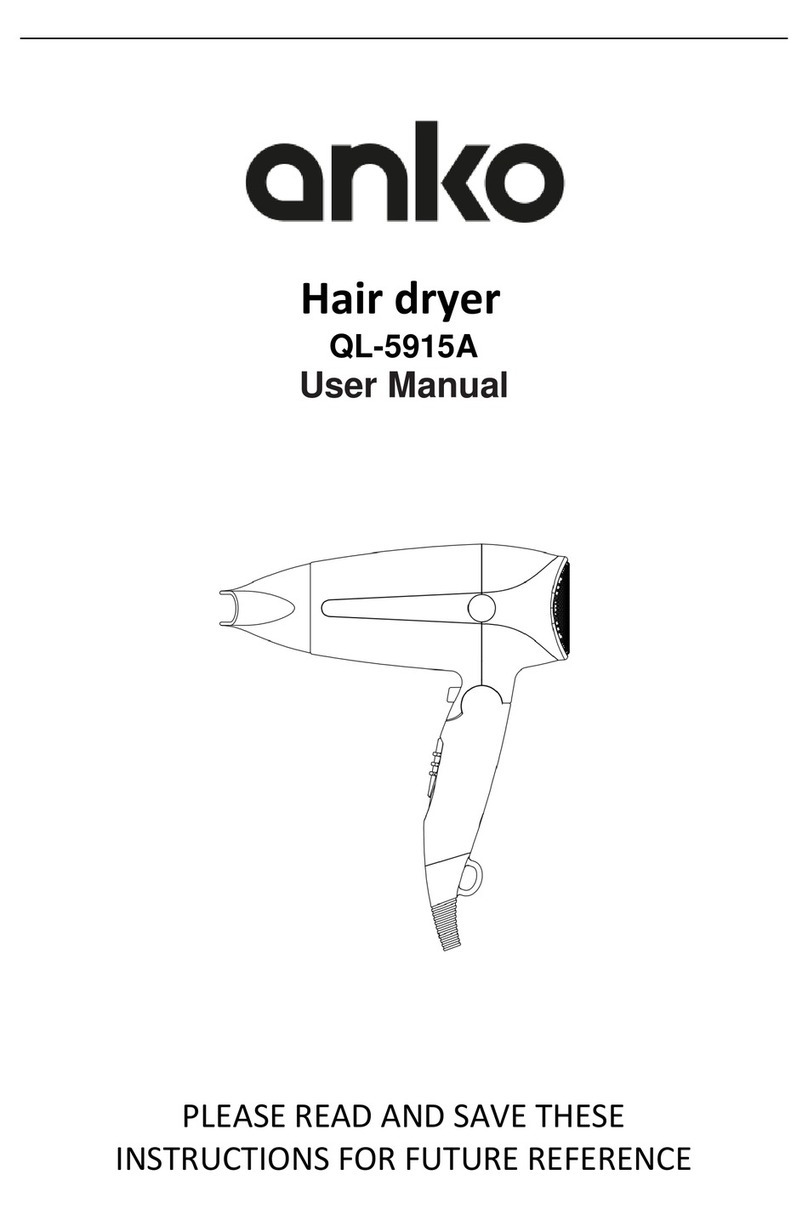 anko QL-5915A user manual