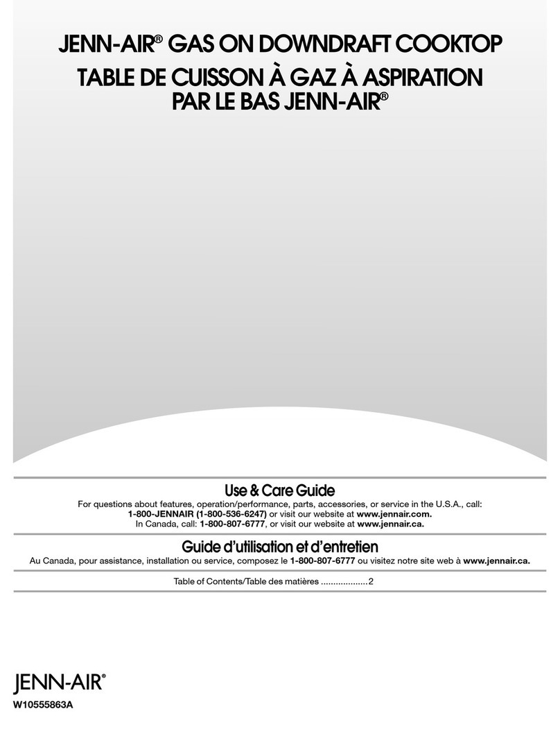 Jenn-Air JGD3430BB User manual