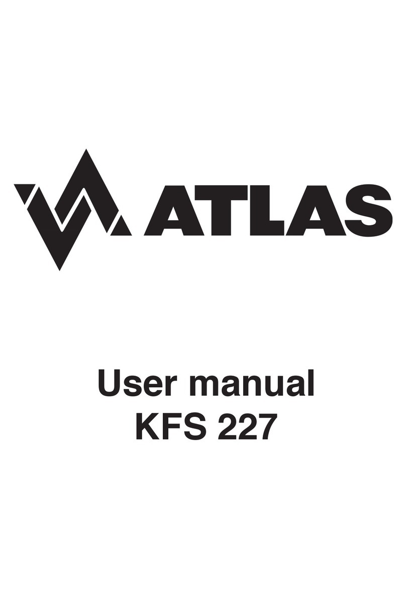 Atlas KFS 227 user manual