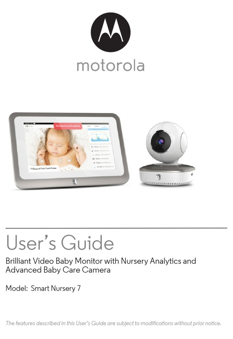Motorola Smart Nursery 7 User manual
