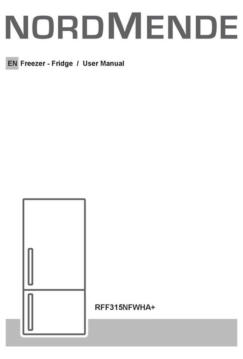 Nordmende RFF315NFWHA+ user manual