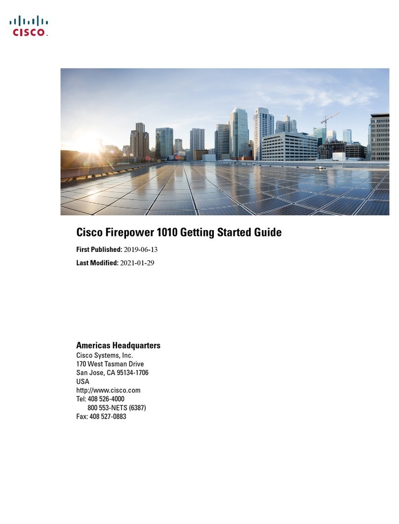 Cisco Firepower 1010 User manual Cisco Firepower 1010 User manual