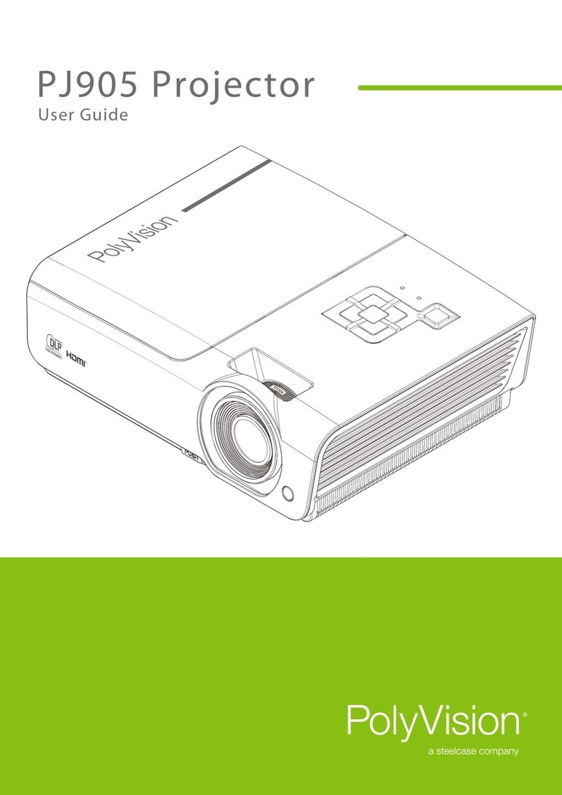 Steelcase Polyvision PJ905 user guide