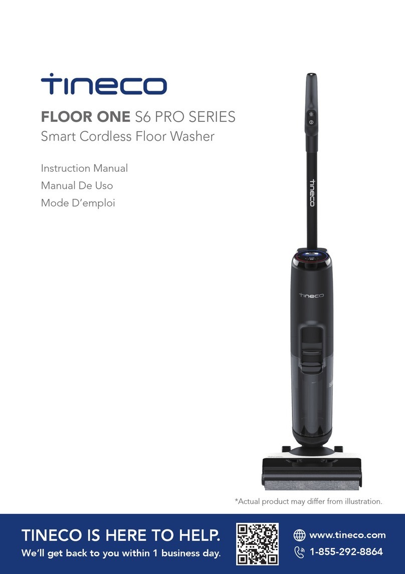 Tineco FLOOR ONE S6 PRO Series User manual