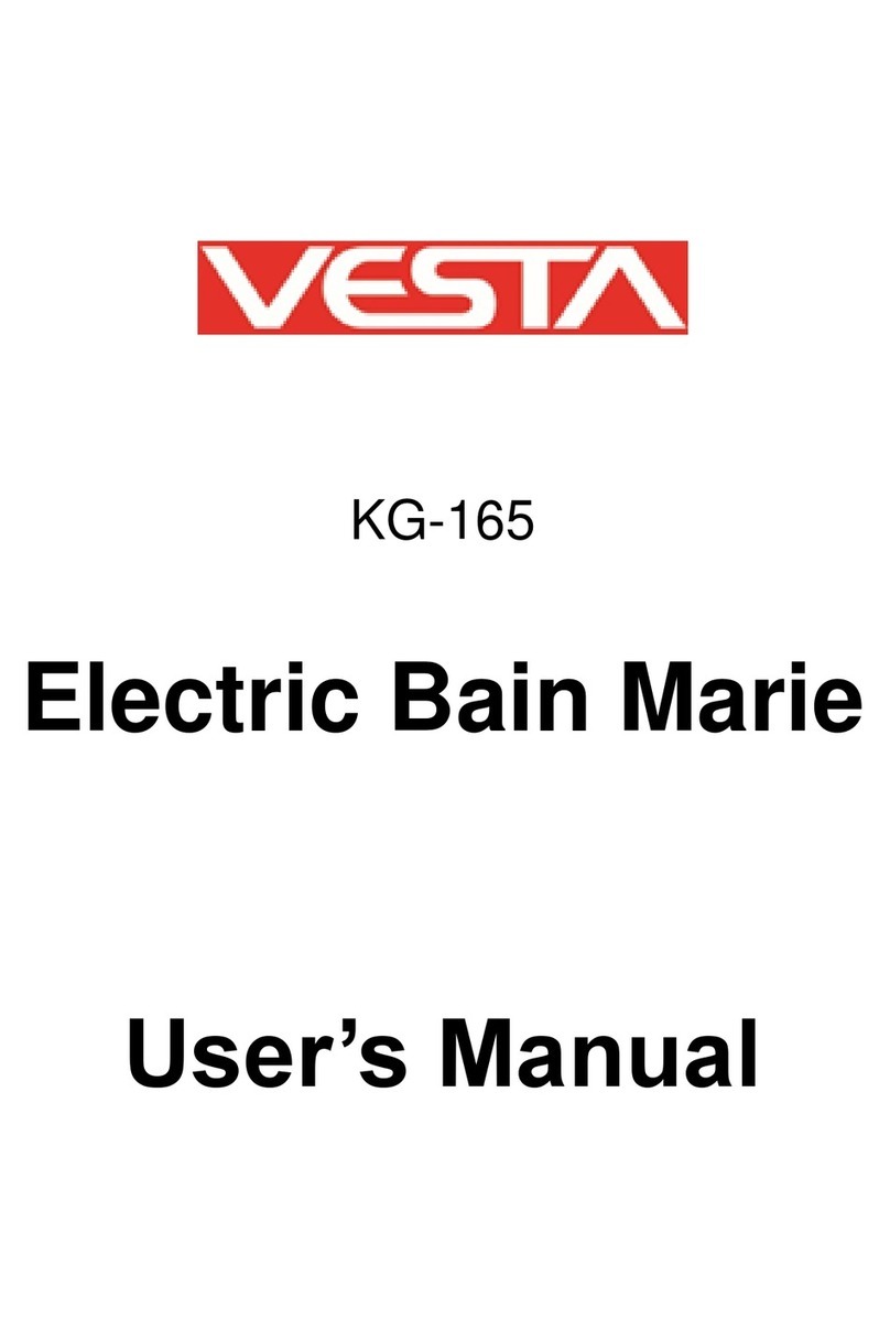 Vesta KG-165 user manual