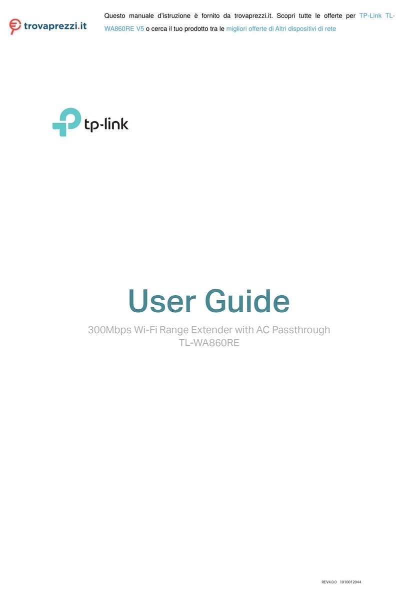TP-Link WA860RE User manual