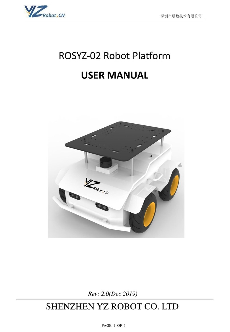 YZ Robot ROSYZ-02 user manual