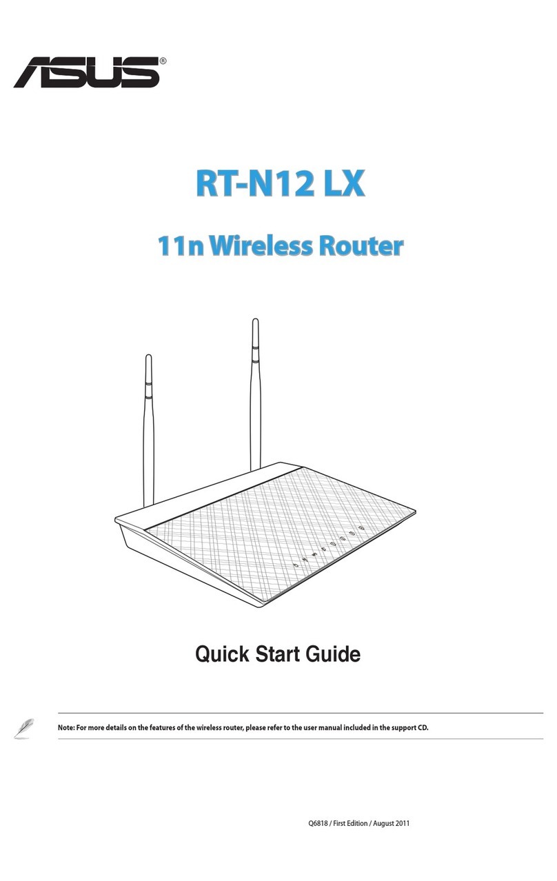 Asus RT-N12 LX User manual Asus RT-N12 LX User manual