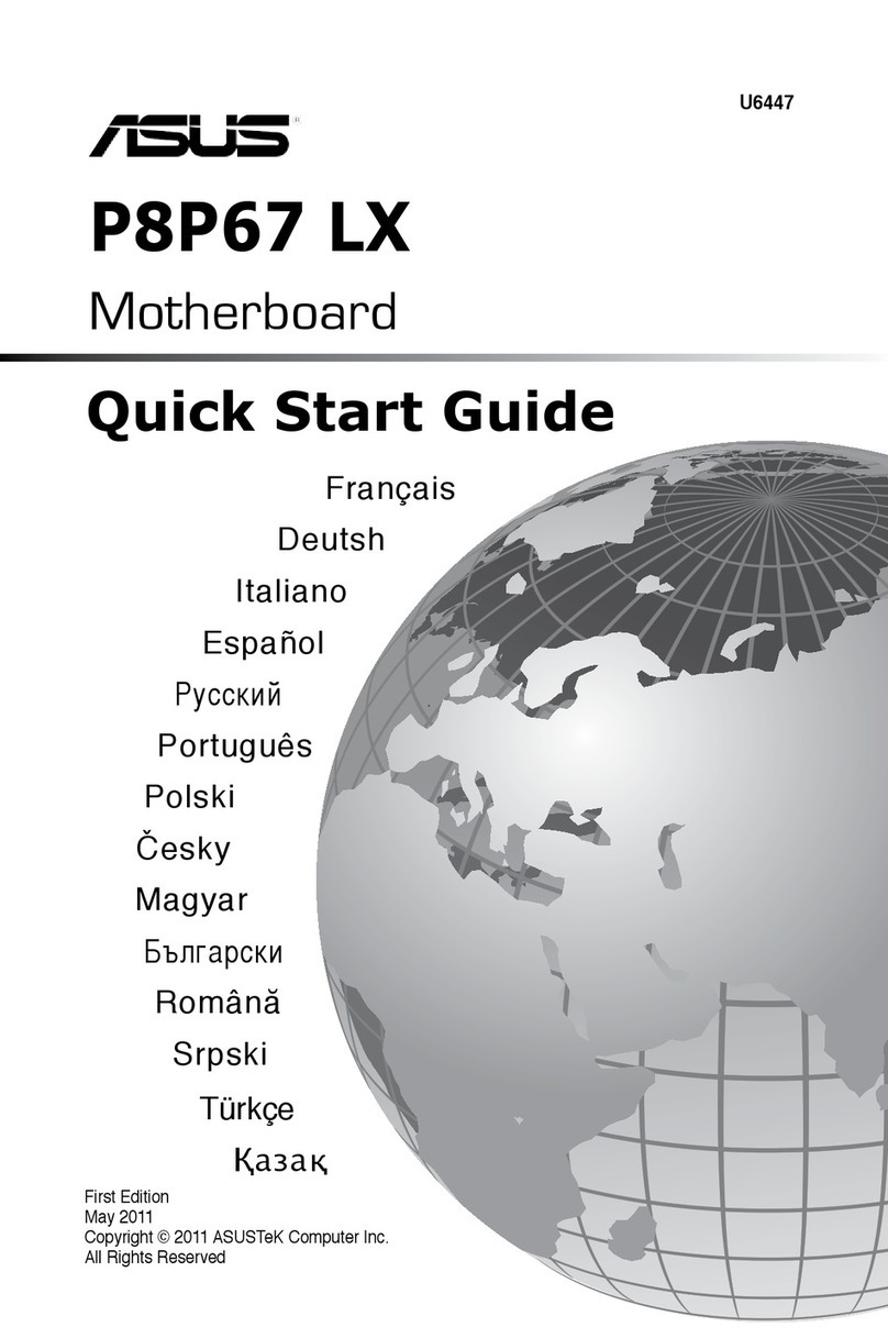 Asus P8P67 LX User manual