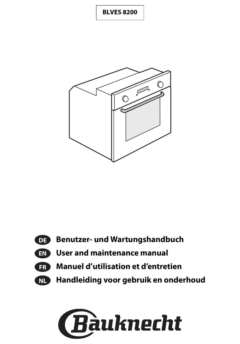 Bauknecht BLVES 8200 Operating instructions