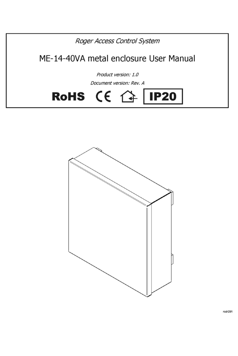 Roger ME-14-40VA User manual