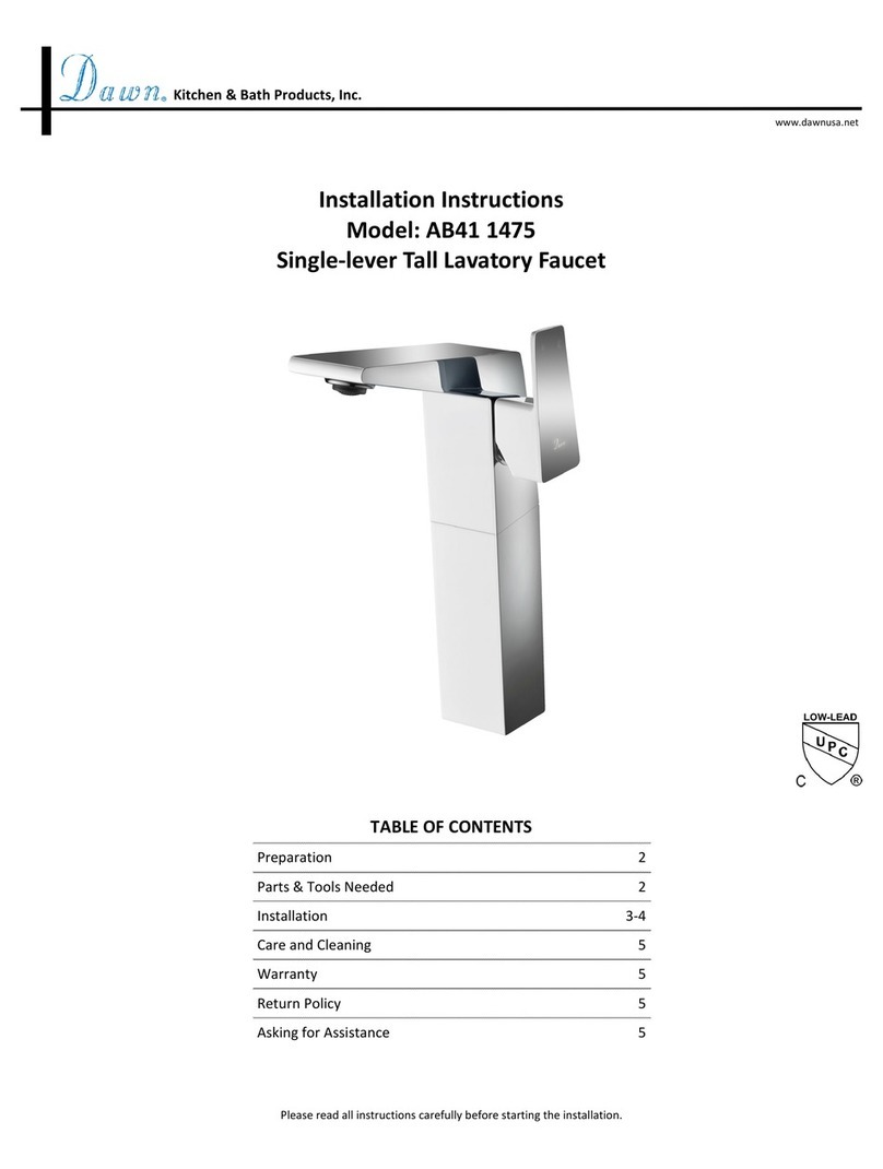 Dawn AB41 1475 User manual