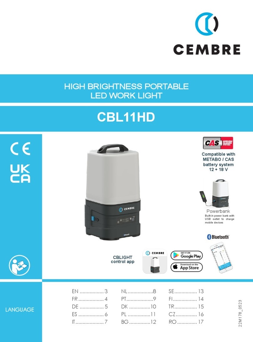 Cembre CBL11HD manual