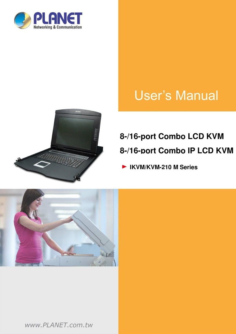 Planet Networking & Communication IKVM-210 M Series user manual